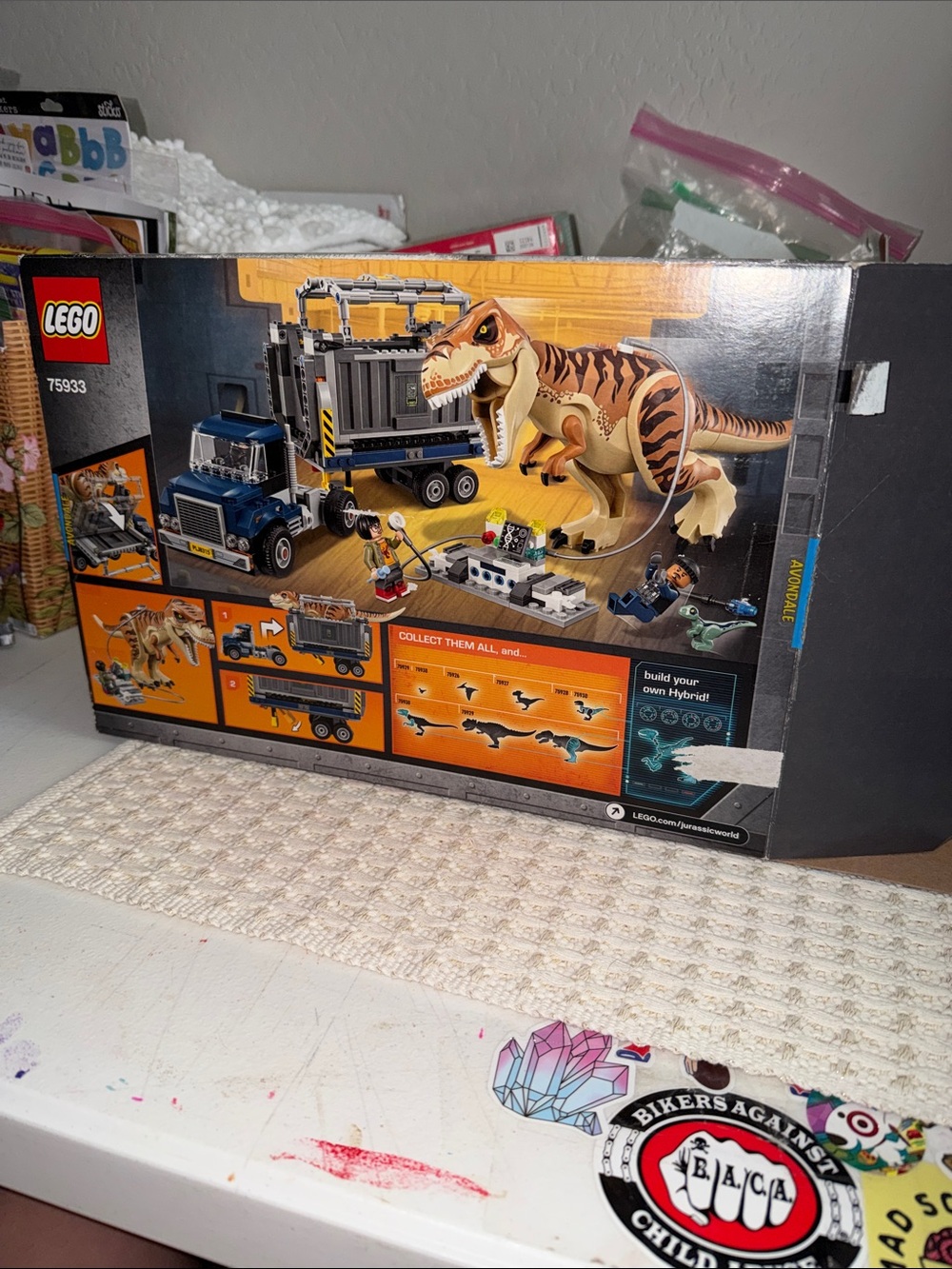 LEGO Jurassic World 75933 T Rex Transport Complete Set RETIRED RARE - Picture 11 of 11